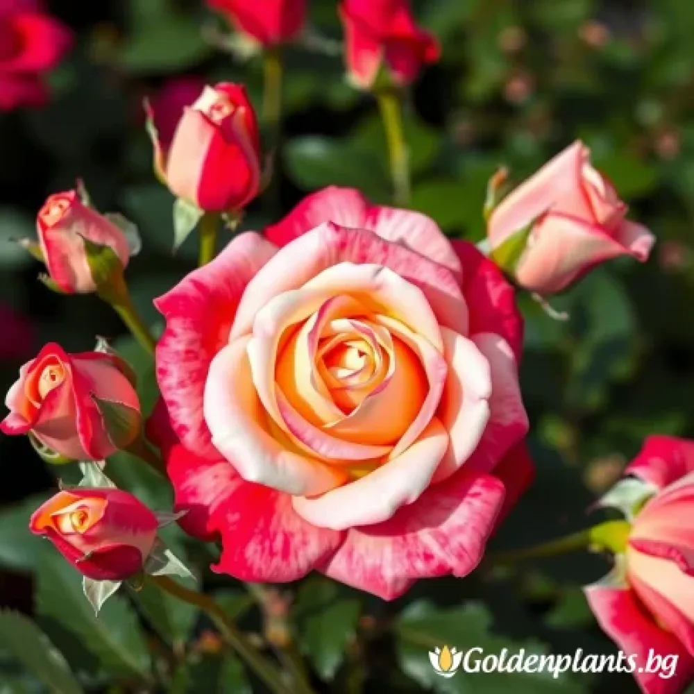 „Розов Силует“ – роза, гол корен