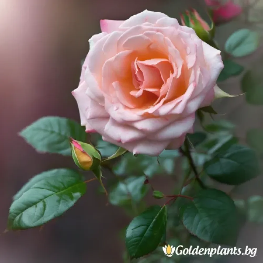 Роза „Цъфтяща Зима“, гол корен